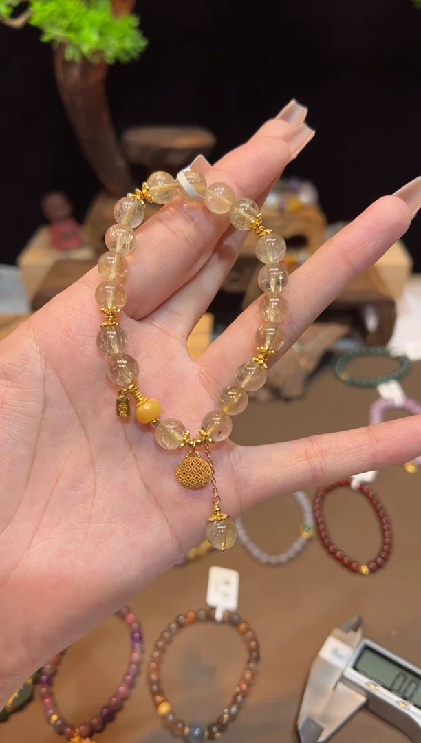 【闪购商品】水晶手链未镶嵌手饰@@E3127