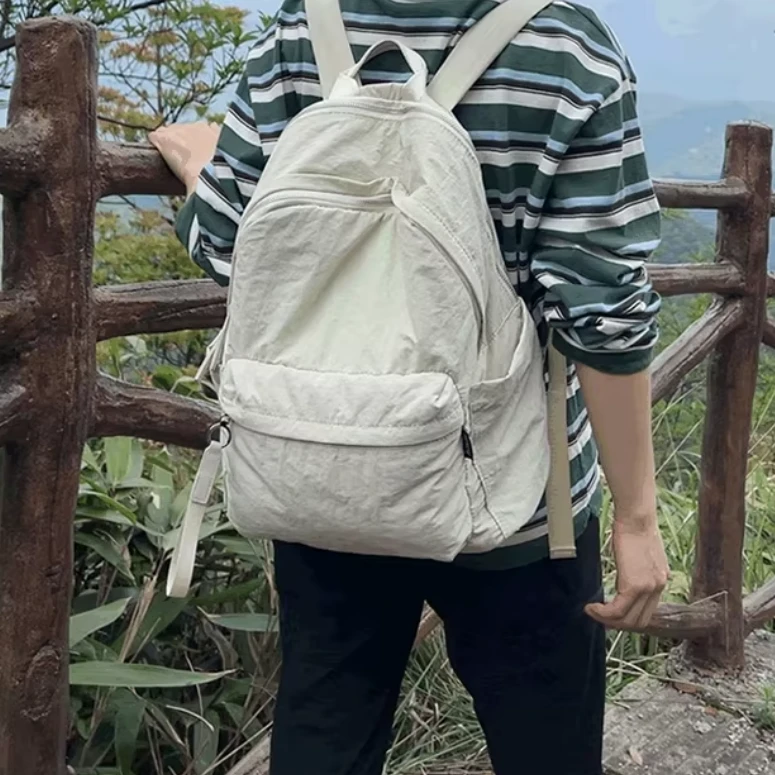 2025新款路路双肩包女防水旅行包百搭大容量背包