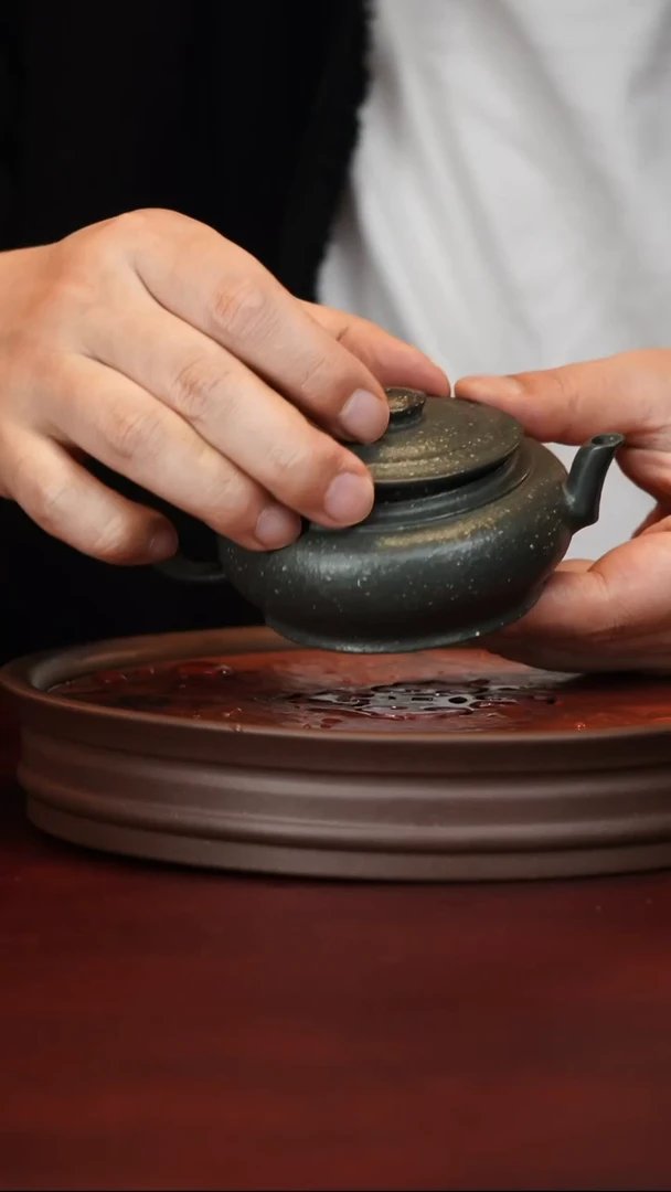 茶壶紫砂卢云霞--手工--