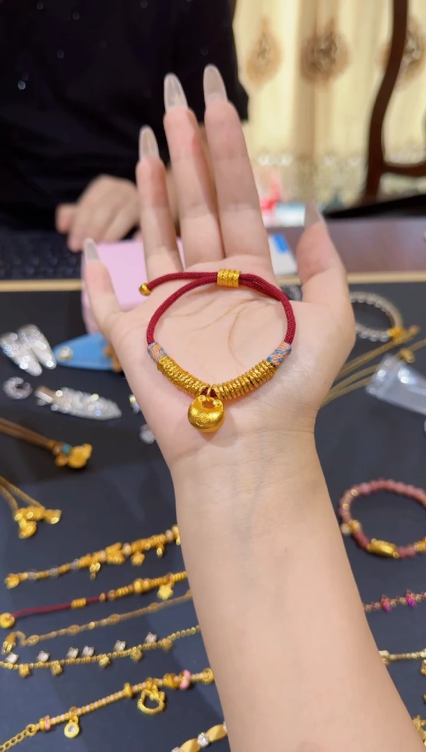 合成立方氧化锆铜合金129（红绳福袋）