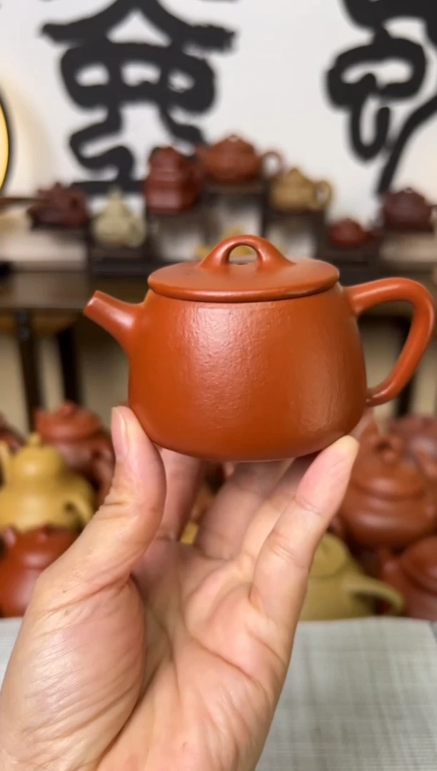 茶壶朱泥高石瓢壶120CC