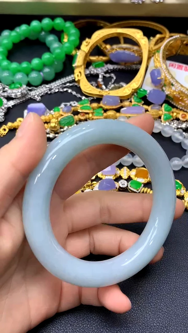 未镶嵌手镯翡翠336-中国好珍宝