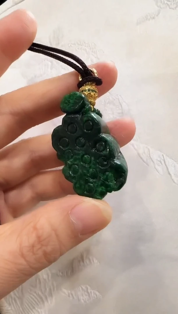 颈饰未镶嵌翡翠国风