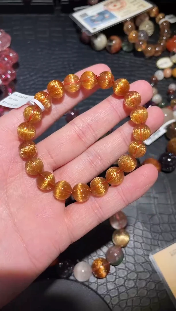 【闪购商品】水晶手链未镶嵌单圈铜发晶A10