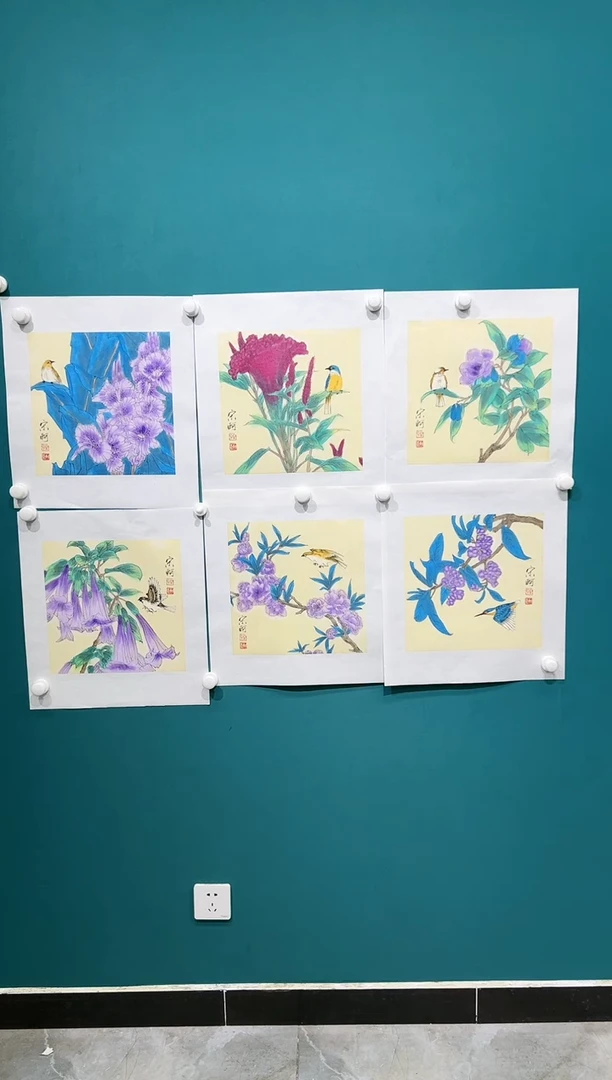 国画宋轲-9.6平尺册页-国画作品