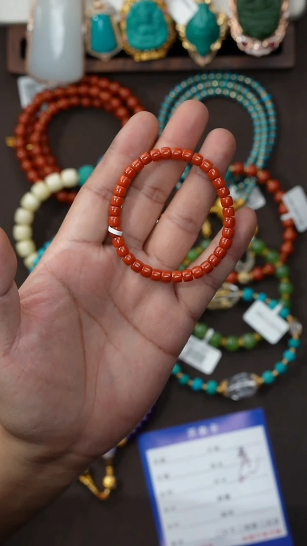 未镶嵌手串南红玛瑙Ɓ**t南红手串