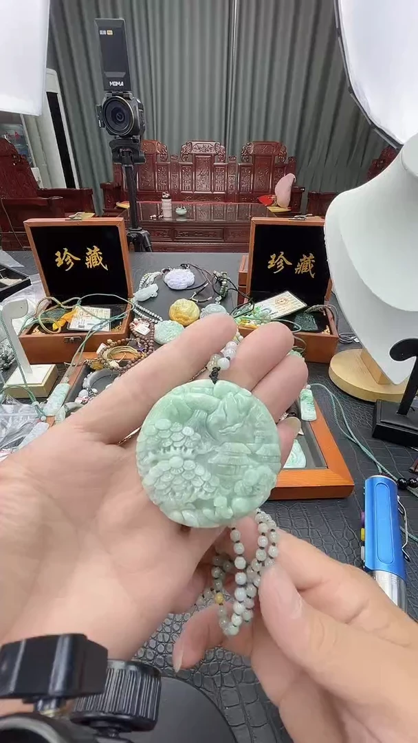 颈饰未镶嵌翡翠翡翠吊坠