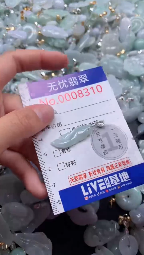 颈饰未镶嵌翡翠8310