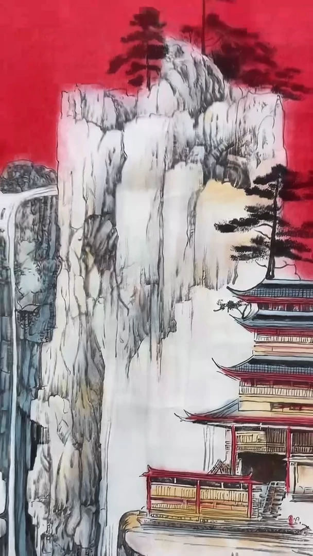 油画国画 -宣纸-约70-140厘米