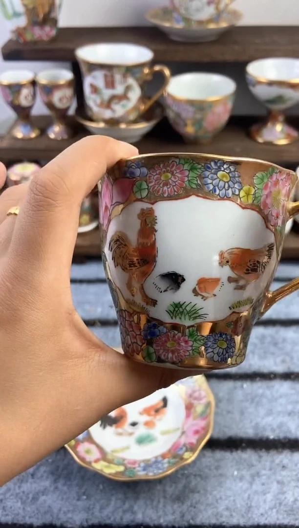 瓷片微瑕慎拍景德镇窑老厂瓷器