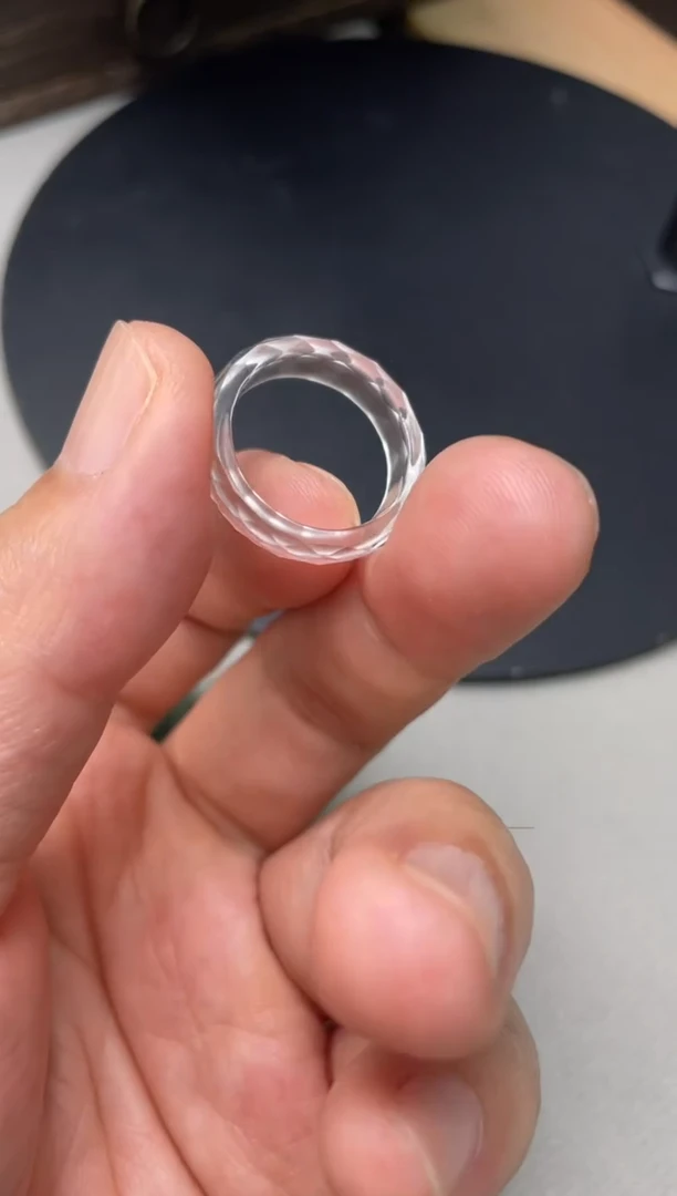 戒指未镶嵌水晶14号指圈