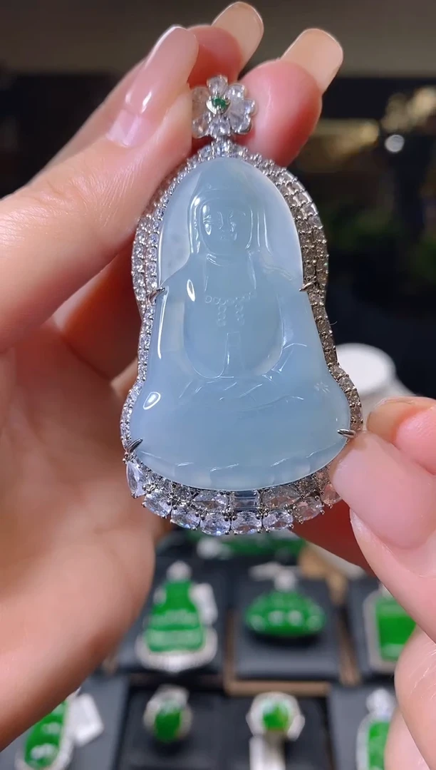 【闪购商品】翡翠吊坠(不含链)未镶嵌翡翠吊坠