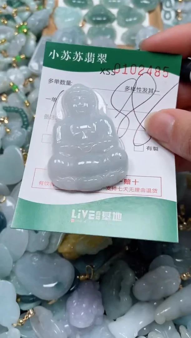 【闪购商品】翡翠颈饰未镶嵌闪购商品0102485