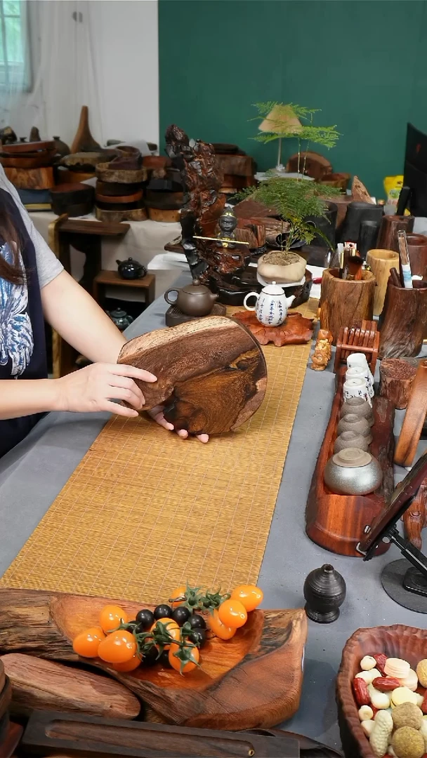 鸡翅木壶承24-19-2.5