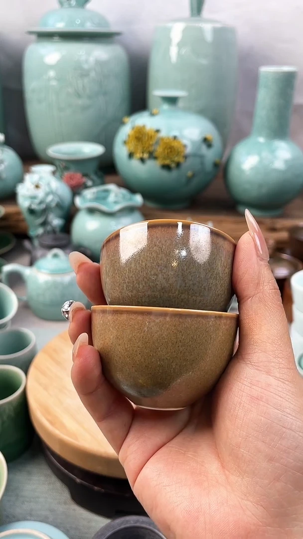 【闪购商品】特价 微瑕 慧仙青瓷