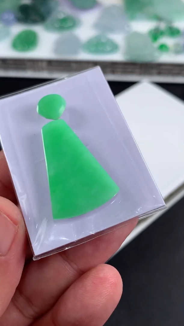 未镶嵌定制翡翠安***好翡翠