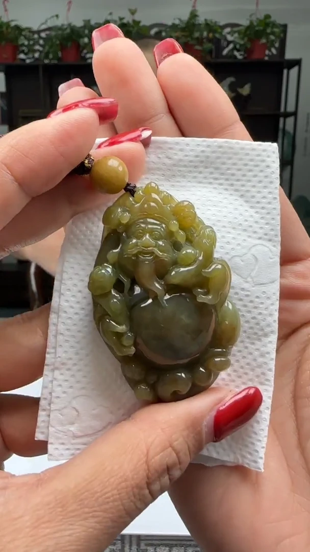 【闪购商品】翡翠颈饰未镶嵌天然翡翠A货吊坠