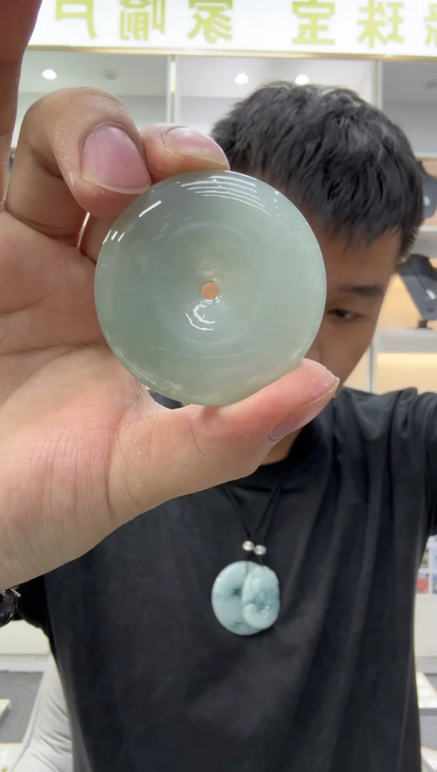 未镶嵌挂件翡翠天然翡翠A货孤品一件