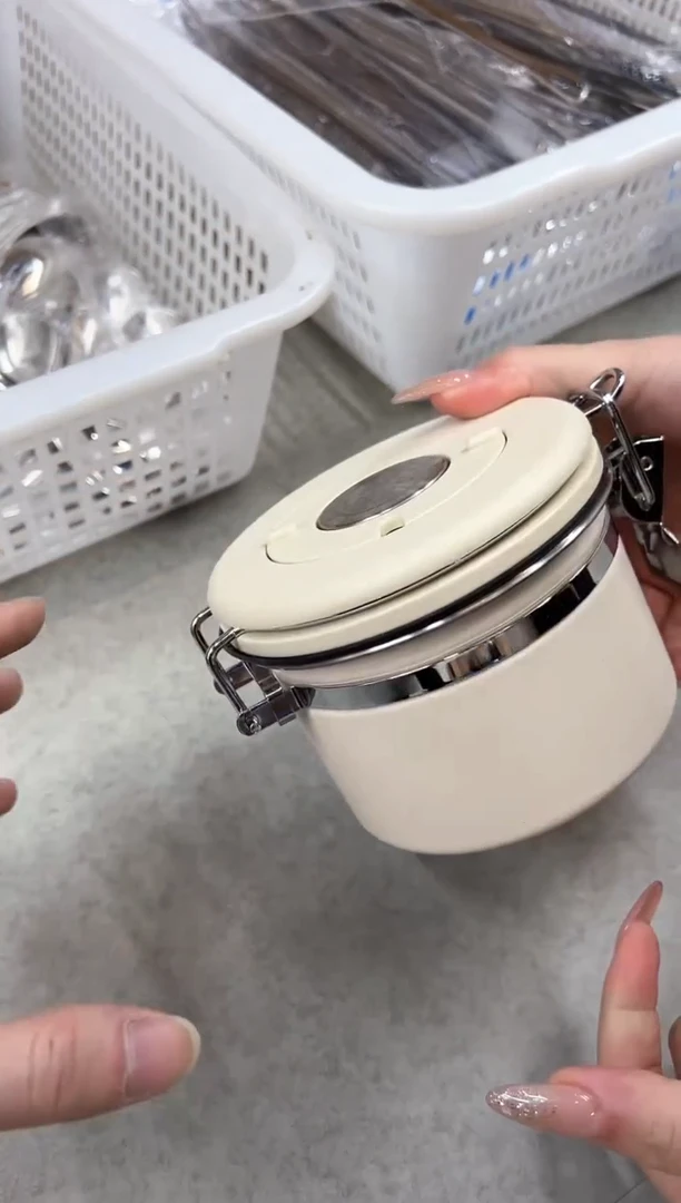 【闪购商品】不锈钢咖啡罐