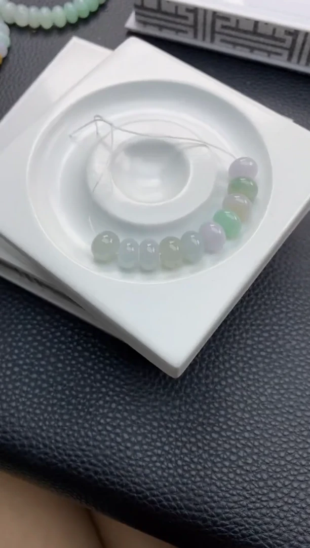 翡翠散珠14天然A货翡翠散珠