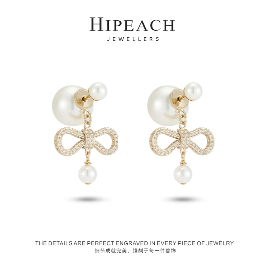 镀K金♠天天♠新款中国结耳环HTW0115