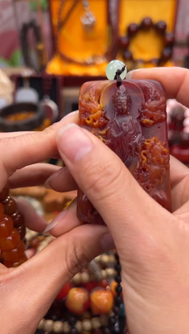 未镶嵌颈饰琥珀所见即所得所见即所得