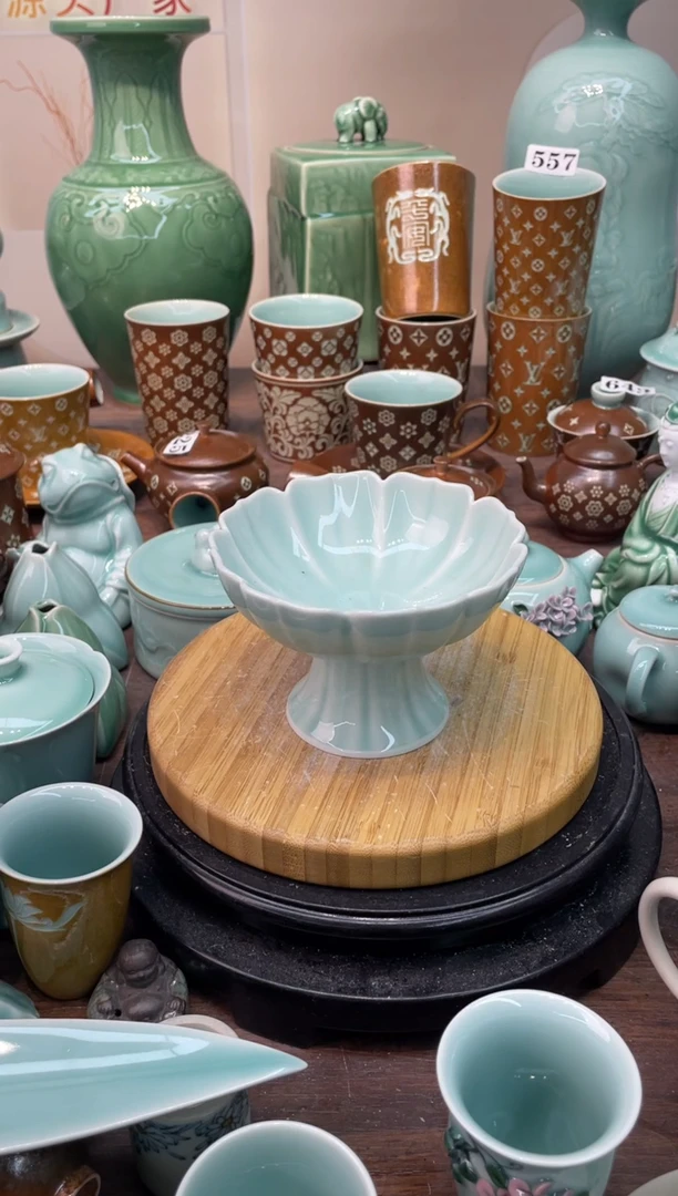 瓷 慧仙青瓷 龙泉青瓷大促