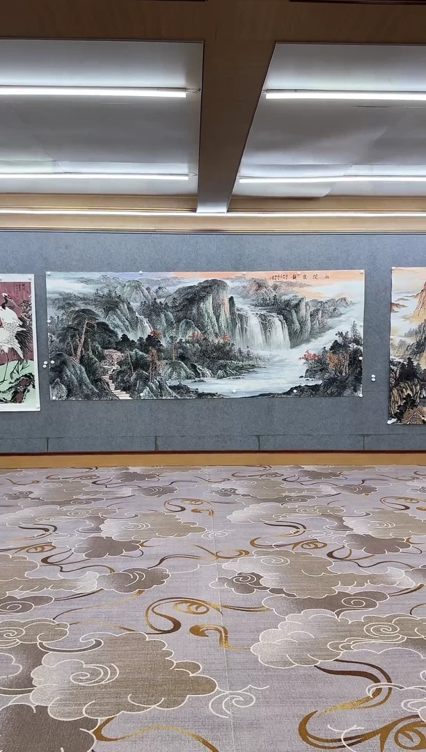 绘画Y-邵明义-大丈二-山水画