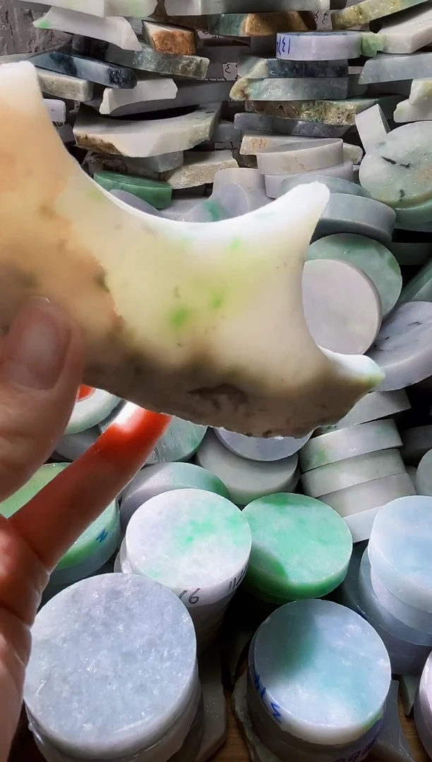 裸石翡翠天然翡翠A货玉 南 236