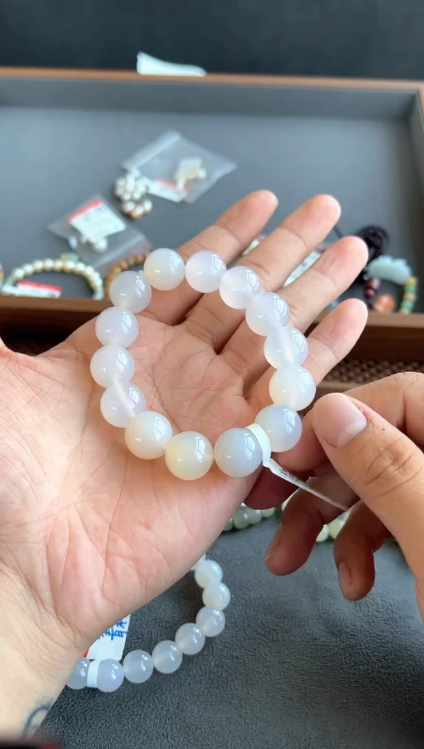 玛瑙/玉髓颈饰未镶嵌3585号