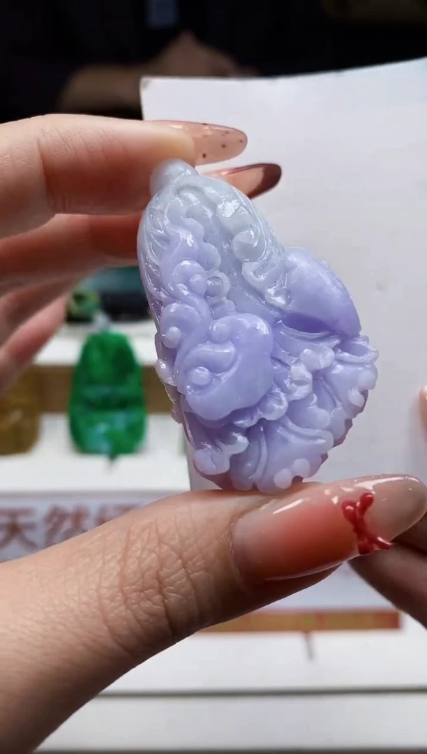 颈饰未镶嵌翡翠翡翠A货