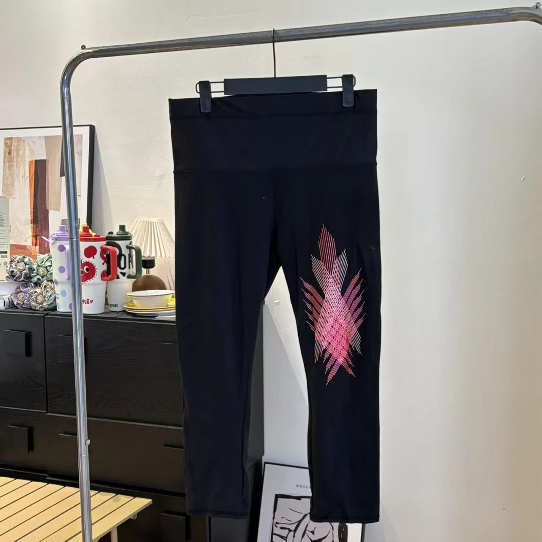 跑步瑜伽健身弹力运动休闲裤5614