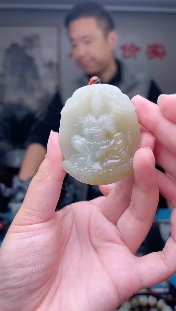 未镶嵌和田玉挂件1