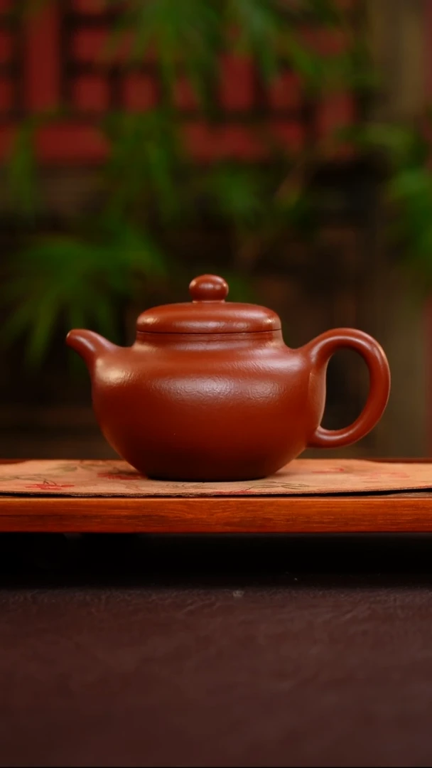 茶壶紫砂30目 柿圆 280cc