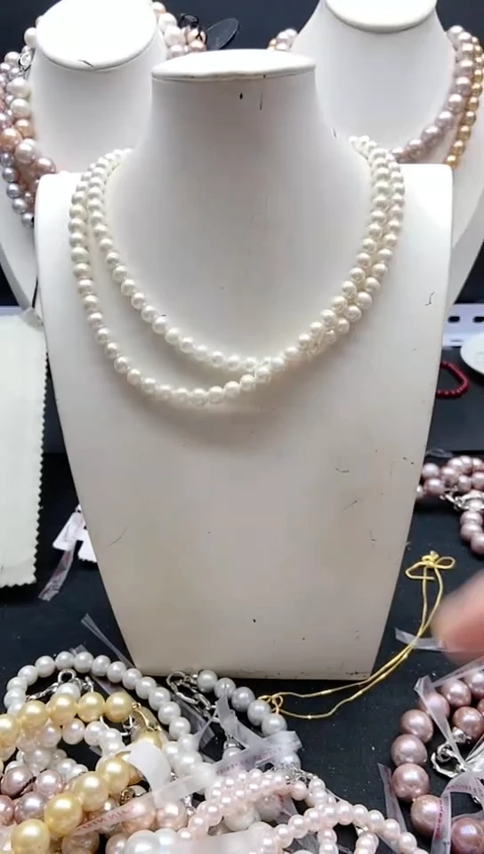 淡水珍珠未镶嵌颈饰1