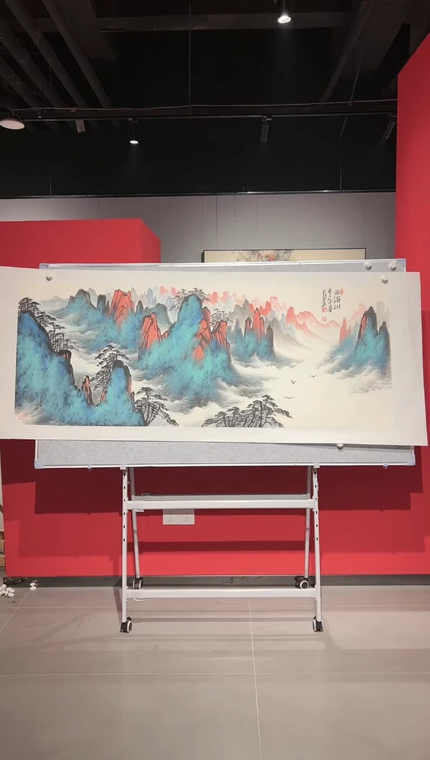 【闪购商品】绘画姜国华-12平尺-国画
