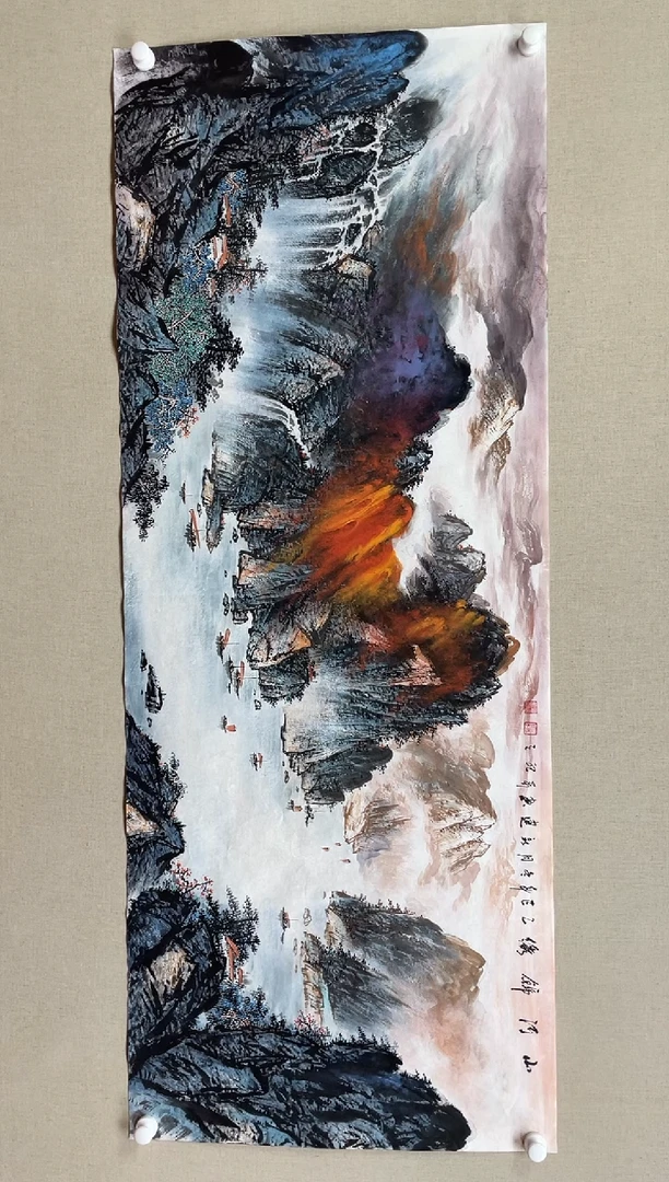 国画180*68 殷新建殷新建殷新建殷新建殷新建殷新建