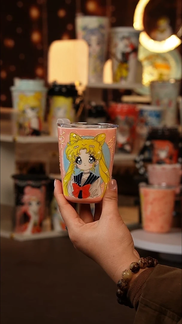 （玉泥）景德镇手工手绘文创陶瓷杯