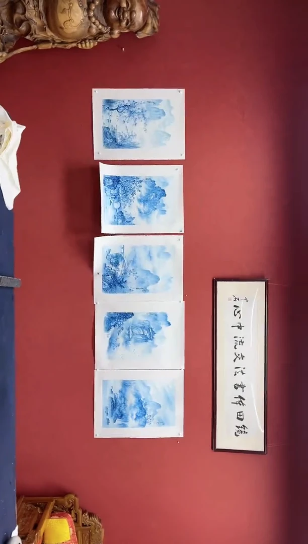 【闪购商品】书法张艺书法展品