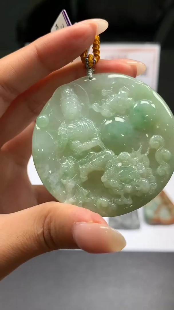 【闪购商品】定制翡翠未镶嵌不退不换CMH1件-A