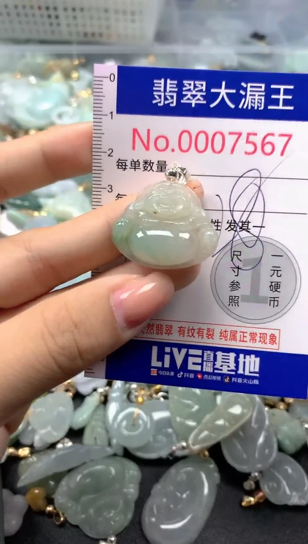 颈饰未镶嵌翡翠7567