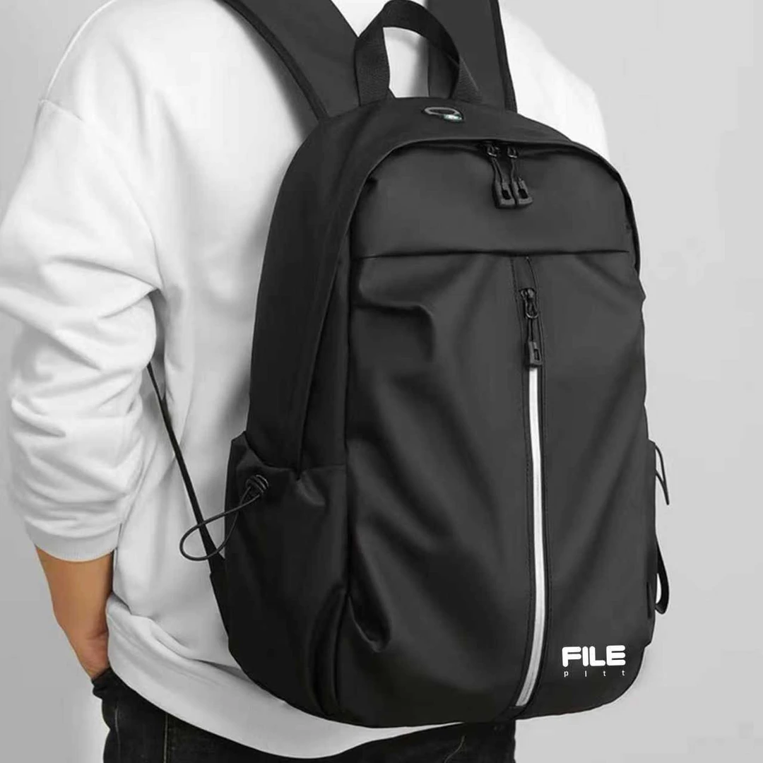 File Pltt潮流户外耐磨双肩包防水刮擦日常通勤上下班书包9110