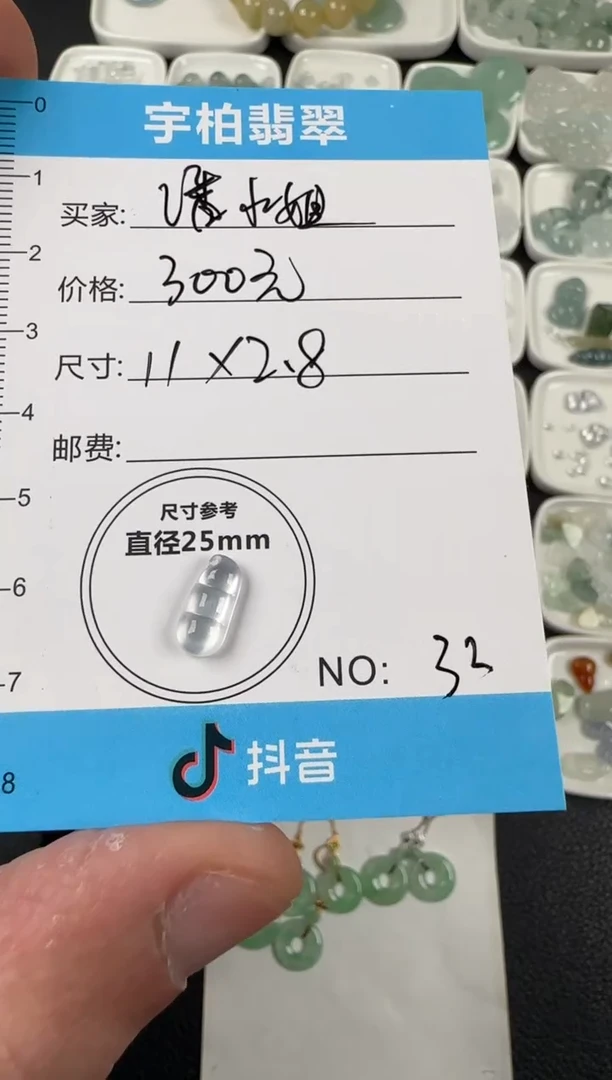 未镶嵌定制翡翠潘****画天然A货翡翠+豆子032