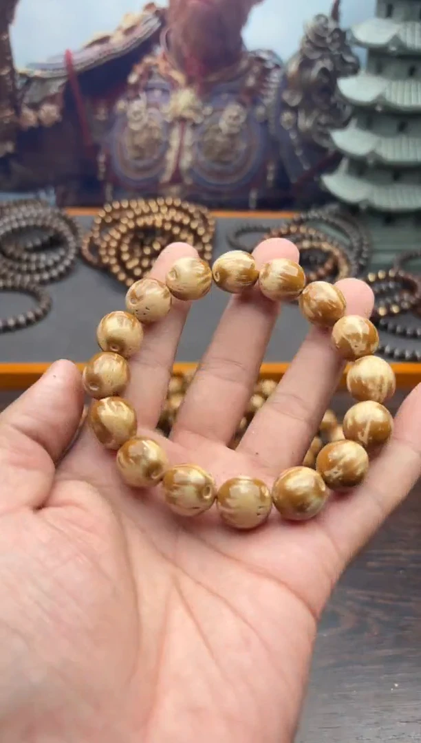 紫金鼠手串5号枣珠