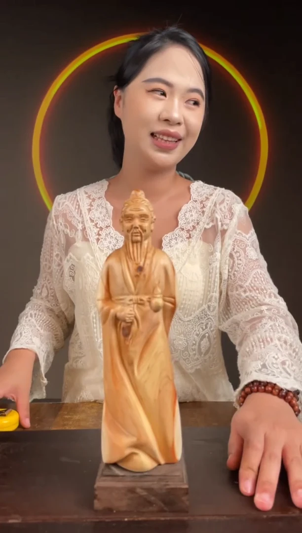 柏木（崖柏）手工摆件,先抢先得! 编号:86