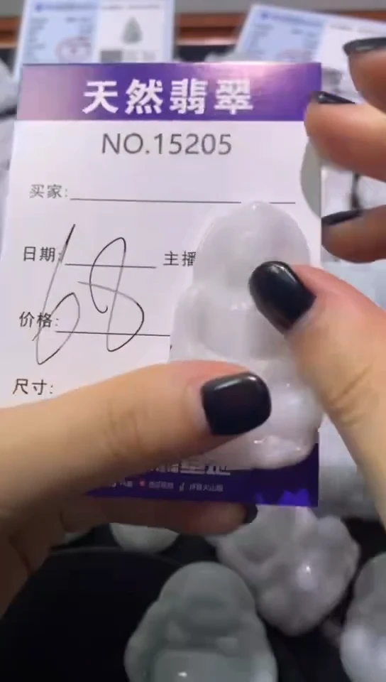 翡翠未镶嵌吊坠(赠链)205