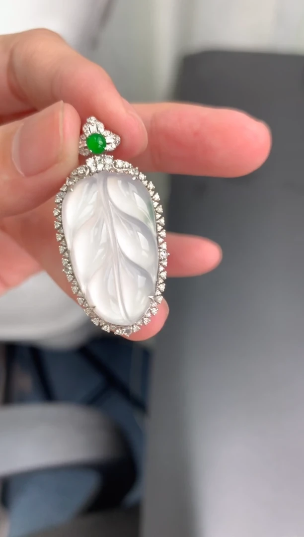 【闪购商品】定制翡翠18K金镶嵌模式推广期24小时鉴赏期