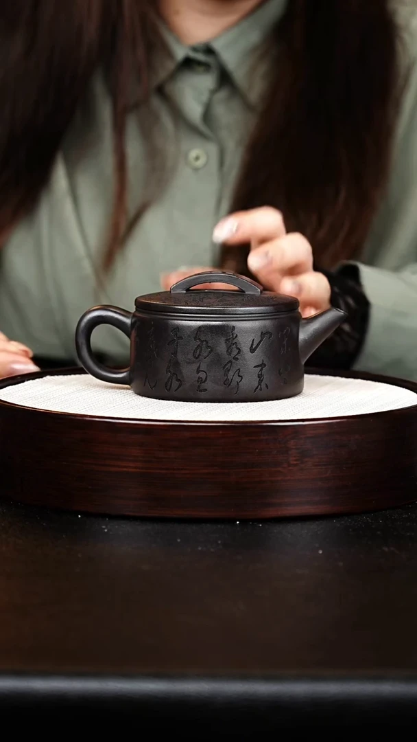 茶壶紫砂汉瓦壶