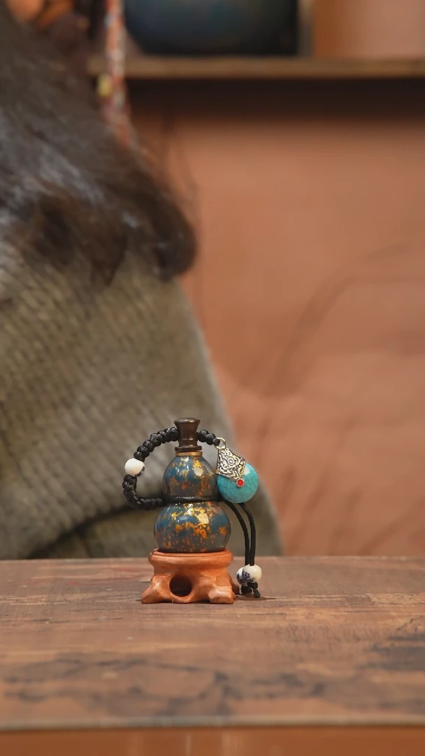 【闪购商品】635号-大漆开口小葫芦手捻