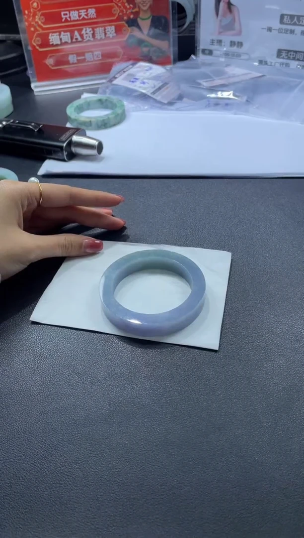 未镶嵌手镯定制翡翠豆*丸手镯XJ/发一件